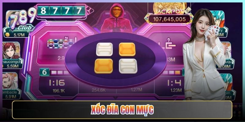 Xóc Đĩa Con Mực Là Gì Và Cách Chơi Tại 789Club